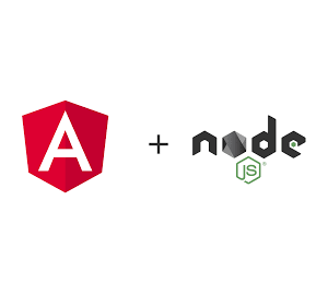 Angular + Node.js logo
